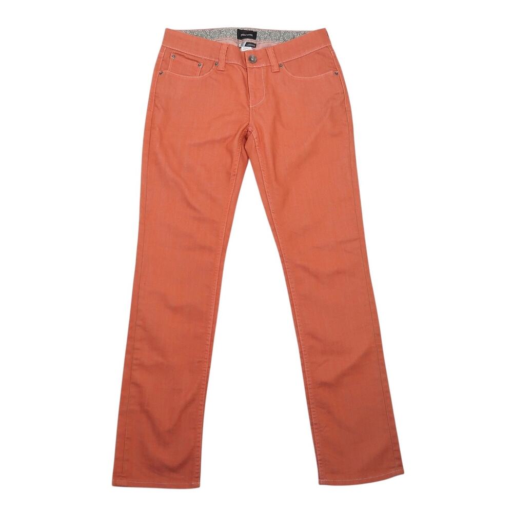 Marmot Orange Low Rise Slim Skinny Jeans Women's 8